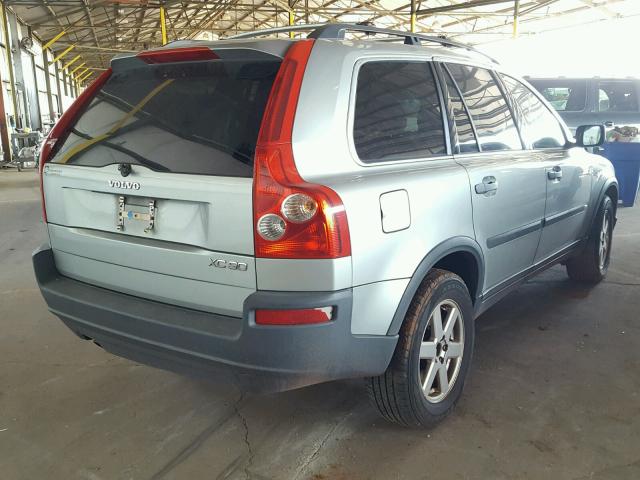 YV1CY59H941047520 - 2004 VOLVO XC90 GRAY photo 4