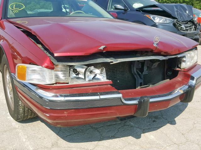 1G6KS52Y1SU811873 - 1995 CADILLAC SEVILLE SL RED photo 9