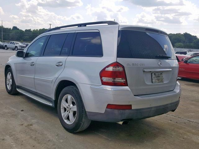 4JGBF22E28A413499 - 2008 MERCEDES-BENZ GL 320 CDI SILVER photo 3