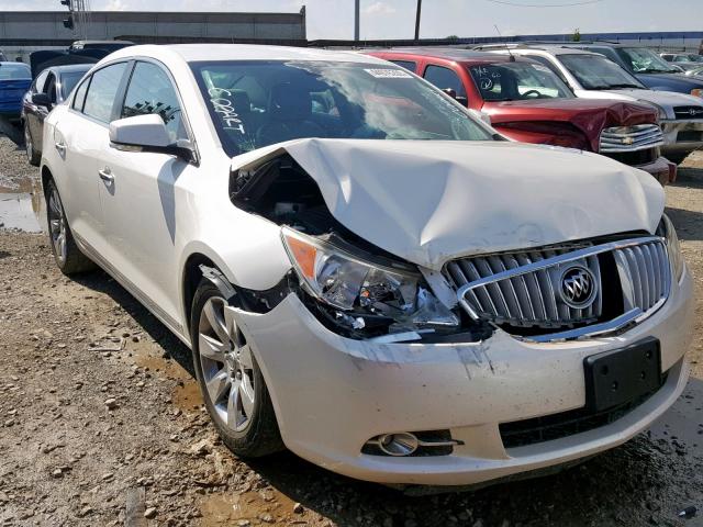 1G4GC5EC8BF334455 - 2011 BUICK LACROSSE C WHITE photo 1