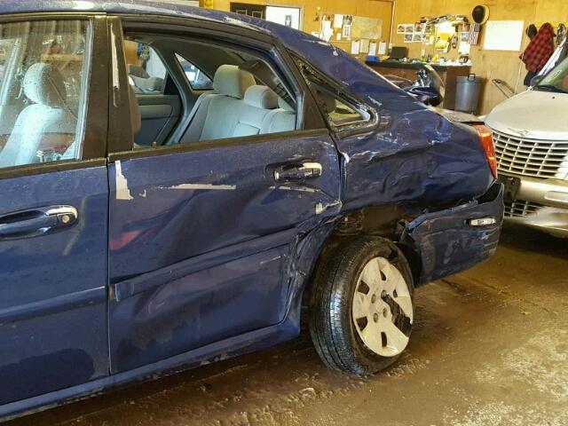 KL5JD56Z26K248572 - 2006 SUZUKI FORENZA BLUE photo 9