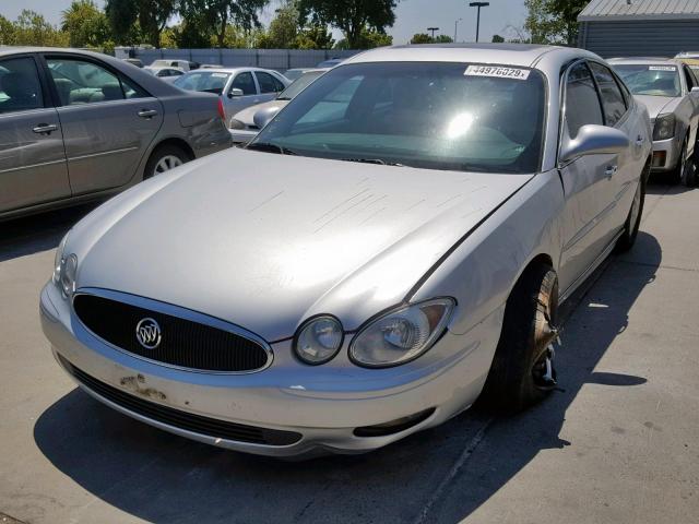 2G4WD532451270414 - 2005 BUICK LACROSSE C GRAY photo 2