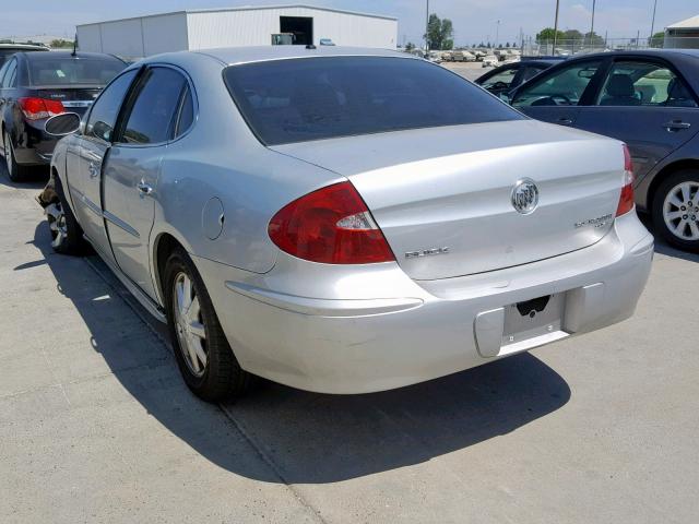 2G4WD532451270414 - 2005 BUICK LACROSSE C GRAY photo 3