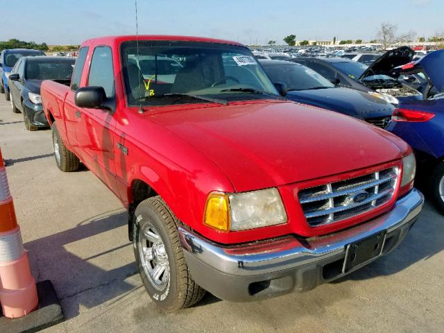 1FTYR14V21PB77985 - 2001 FORD RANGER SUP RED photo 1