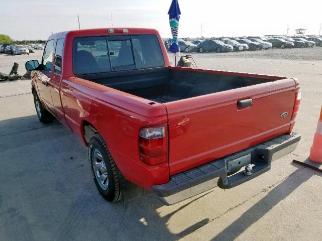 1FTYR14V21PB77985 - 2001 FORD RANGER SUP RED photo 3