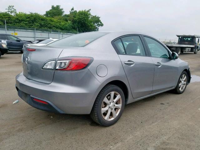 JM1BL1SG5A1342796 - 2010 MAZDA 3 I GRAY photo 4