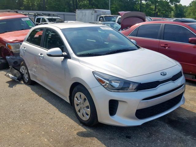 3KPA25AB6KE177948 - 2019 KIA RIO S SILVER photo 1