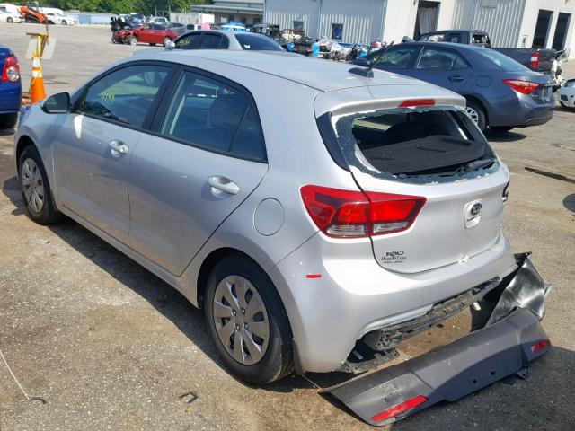 3KPA25AB6KE177948 - 2019 KIA RIO S SILVER photo 3