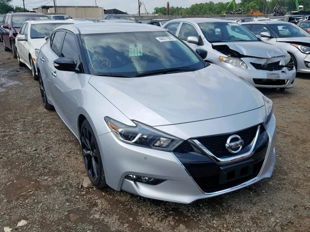 1N4AA6AP1JC365325 - 2018 NISSAN MAXIMA 3.5 SILVER photo 1