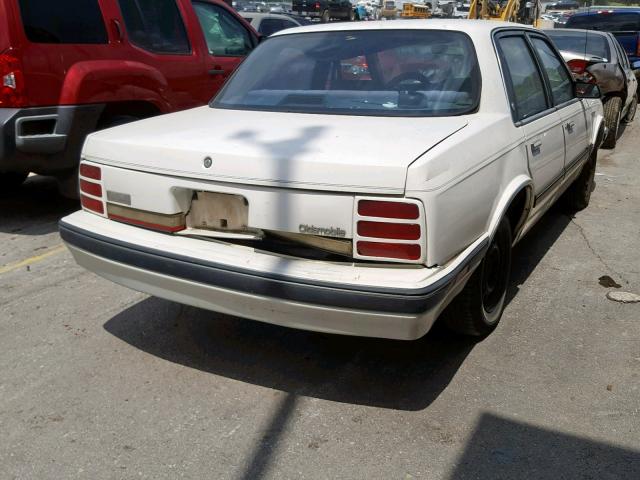 1G3AJ54NXM6344670 - 1991 OLDSMOBILE CUTLASS CI WHITE photo 4