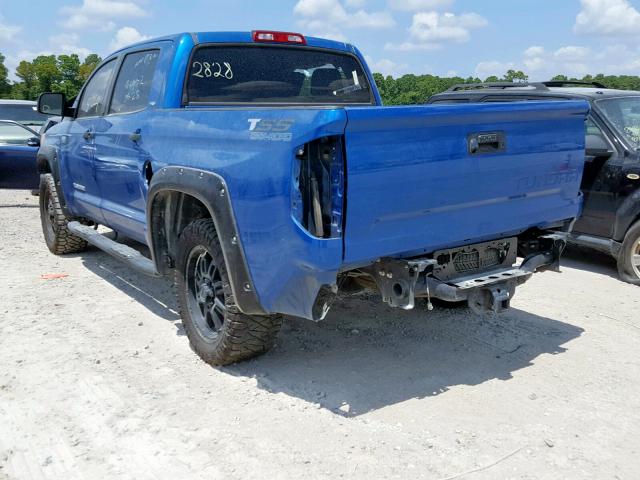 5TFEW5F19GX192828 - 2016 TOYOTA TUNDRA CRE BLUE photo 3