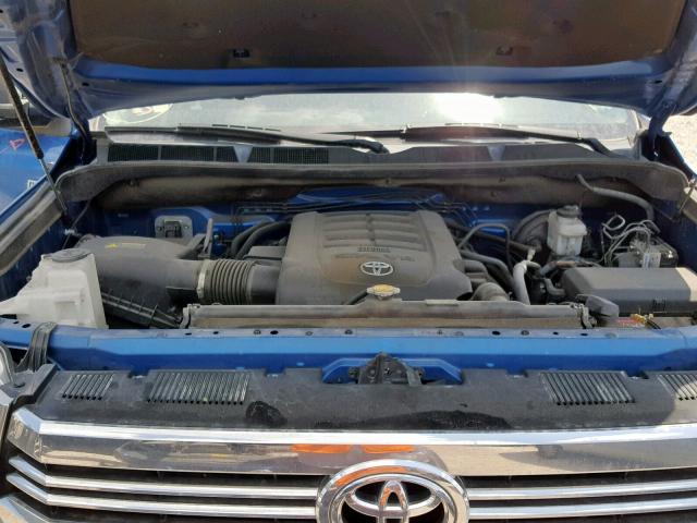 5TFEW5F19GX192828 - 2016 TOYOTA TUNDRA CRE BLUE photo 7