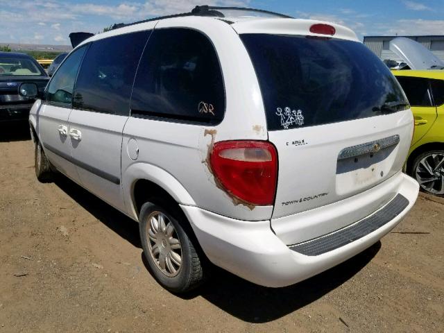 1A4GP45R56B740434 - 2006 CHRYSLER TOWN & COU WHITE photo 3