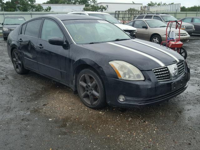 1N4BA41E55C861600 - 2005 NISSAN MAXIMA SE BLACK photo 1