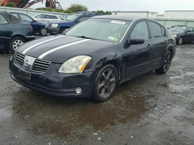 1N4BA41E55C861600 - 2005 NISSAN MAXIMA SE BLACK photo 2