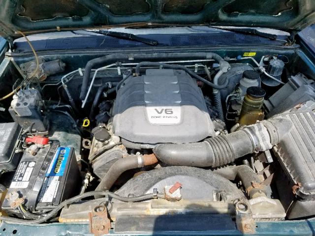 4S6CK58W1Y4412948 - 2000 HONDA PASSPORT E მწვანე ფოტო 7