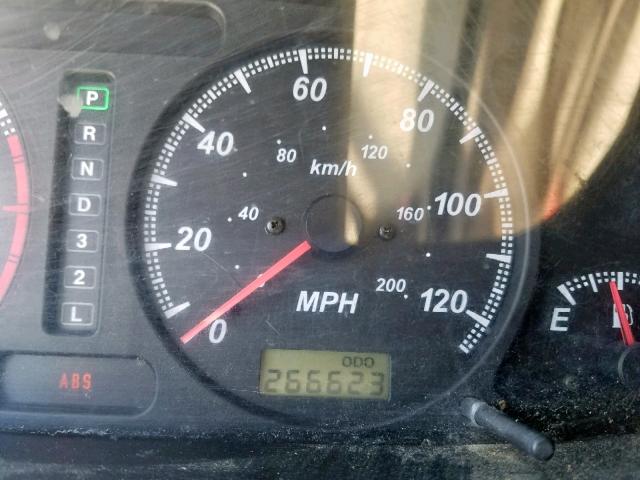 4S6CK58W1Y4412948 - 2000 HONDA PASSPORT E მწვანე ფოტო 8