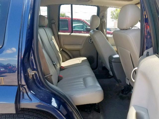 1J8GL58K86W196633 - 2006 JEEP LIBERTY LI BLUE photo 6