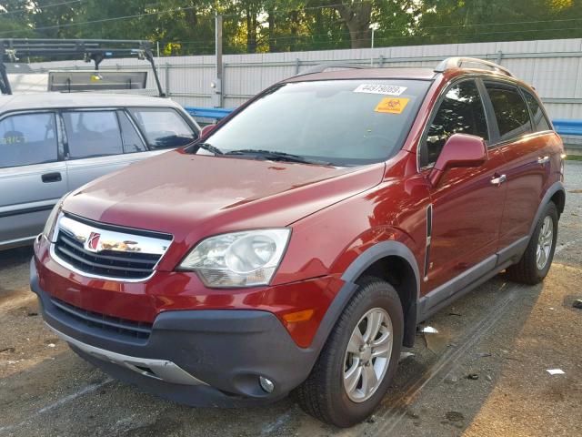 3GSCL33P18S719748 - 2008 SATURN VUE XE RED photo 2