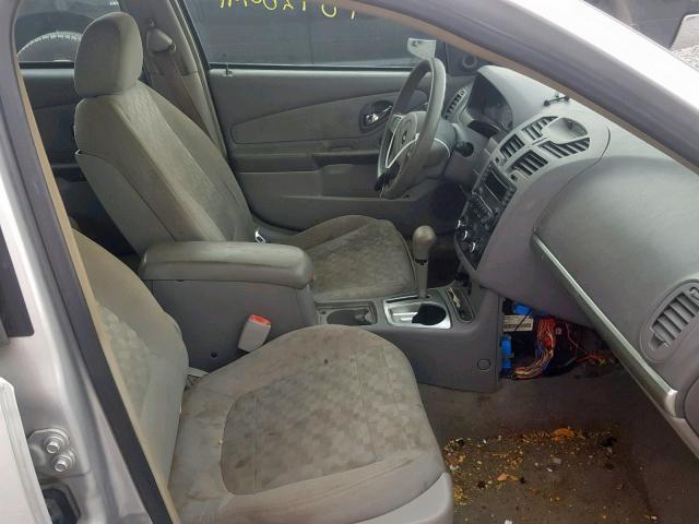 1G1ZT64835F205133 - 2005 CHEVROLET MALIBU MAX 灰色 照片 5