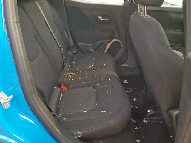 ZACCJAAT0FPC13946 - 2015 JEEP RENEGADE S 蓝色 照片 6