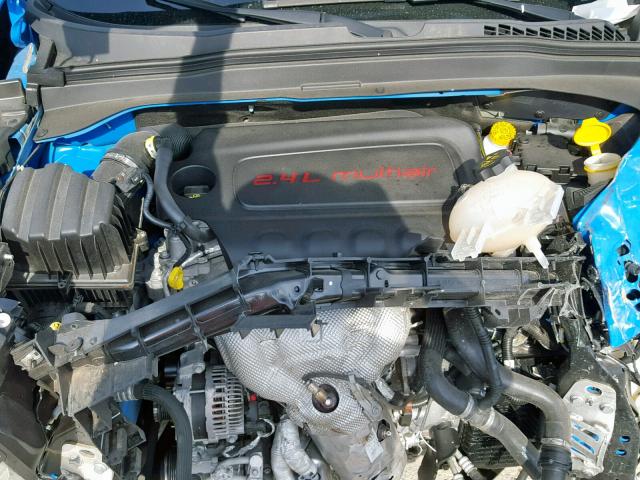 ZACCJAAT0FPC13946 - 2015 JEEP RENEGADE S 蓝色 照片 7