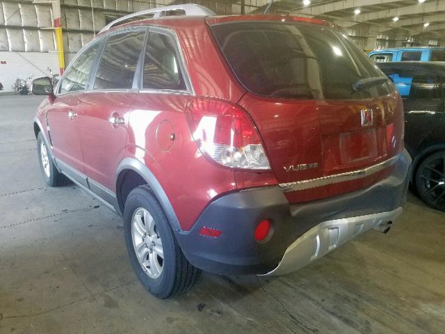 3GSCL33PX8S689939 - 2008 SATURN VUE XE RED photo 3