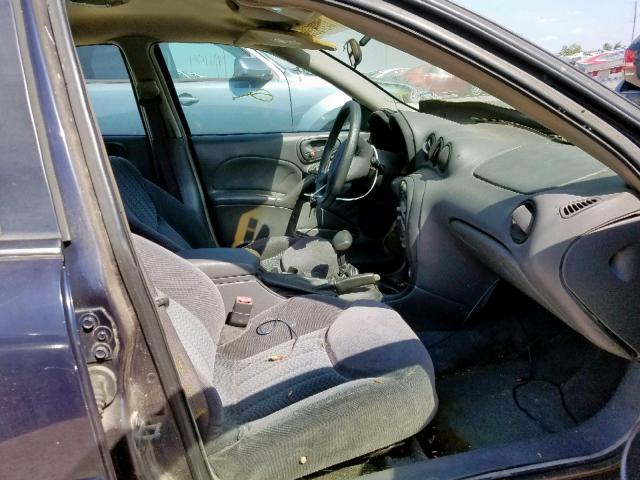 1G2NF52E31C114153 - 2001 PONTIAC GRAND AM S BLUE photo 5