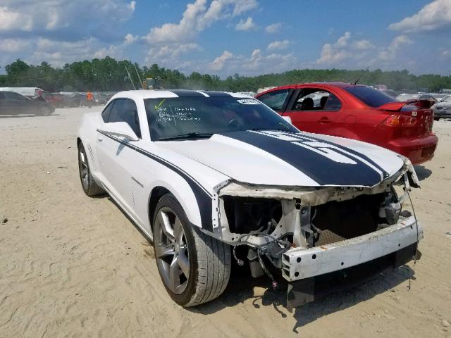 2G1FK1EJ4A9216820 - 2010 CHEVROLET CAMARO SS WHITE photo 1