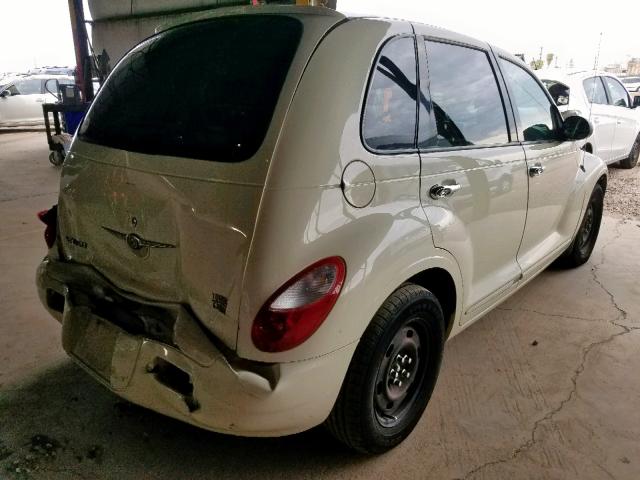 3A4FY58B87T504440 - 2007 CHRYSLER PT CRUISER WHITE photo 4