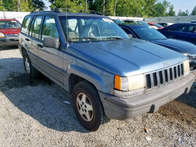 1J4GZ58SXSC717914 - 1995 JEEP GRAND CHER BLUE photo 1