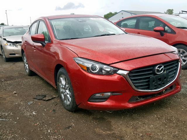 3MZBN1U73JM254935 - 2018 MAZDA 3 SPORT MAROON photo 1