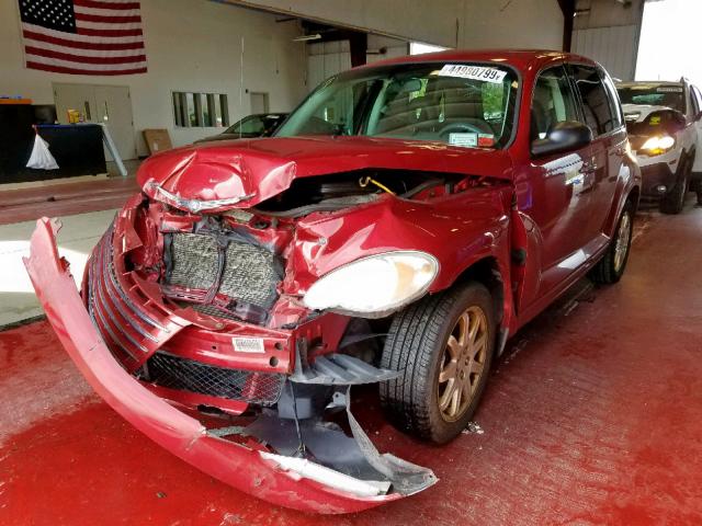 3A4FY58B47T535426 - 2007 CHRYSLER PT CRUISER RED photo 2