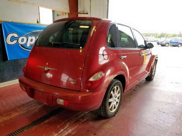 3A4FY58B47T535426 - 2007 CHRYSLER PT CRUISER RED photo 4