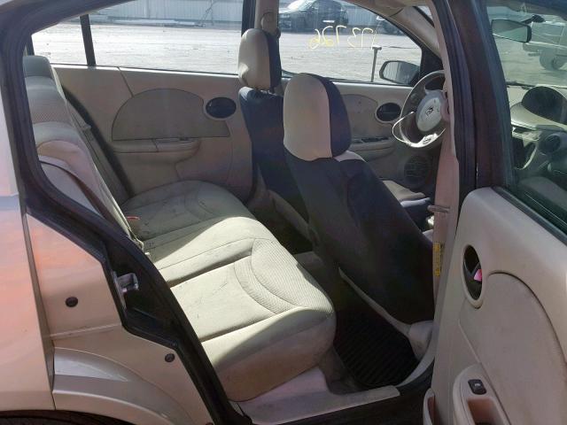 1G8AJ52F04Z148953 - 2004 SATURN ION LEVEL BEIGE photo 6