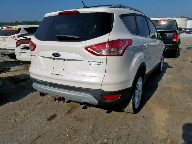 1FMCU0J95DUA40020 - 2013 FORD ESCAPE TIT WHITE photo 4