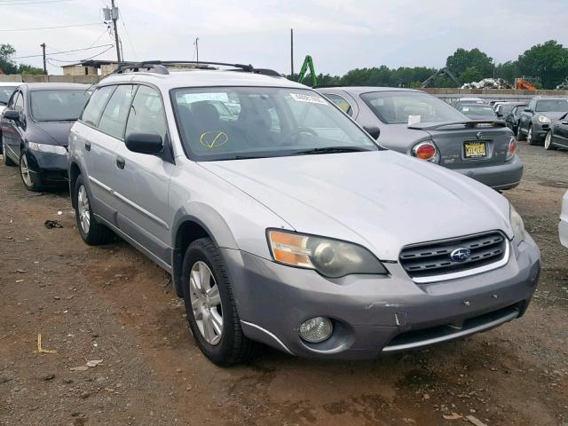 4S4BP61C157314945 - 2005 SUBARU LEGACY OUT SILVER photo 1