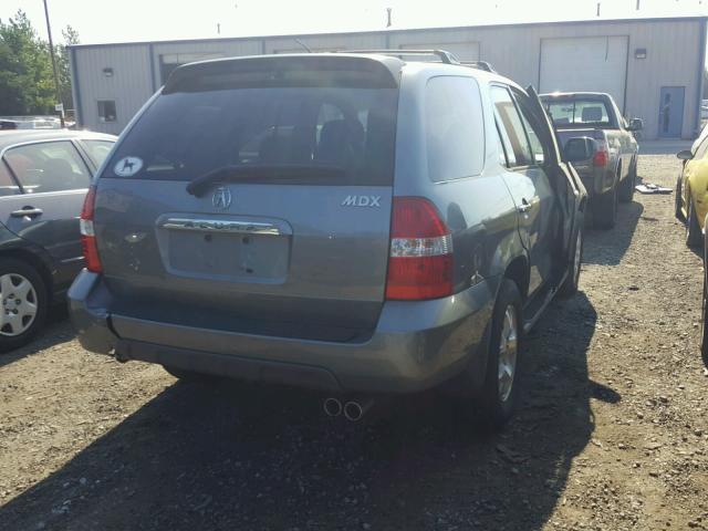 2HNYD18641H537273 - 2001 ACURA MDX TOURIN GREEN photo 4