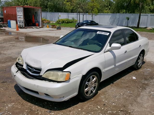 19UUA56681A017469 - 2001 ACURA 3.2TL WHITE photo 2