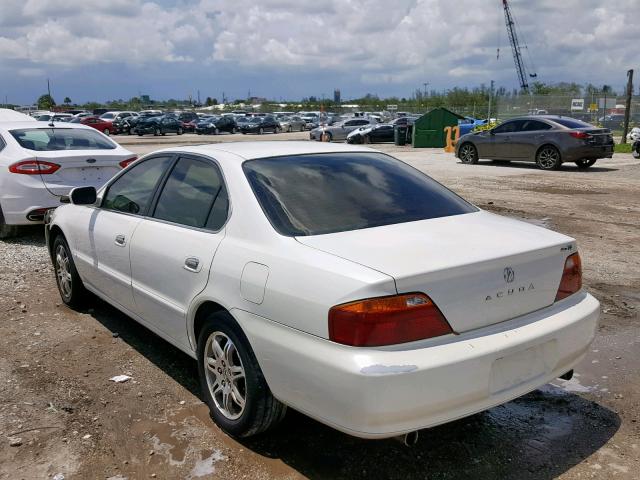 19UUA56681A017469 - 2001 ACURA 3.2TL WHITE photo 3