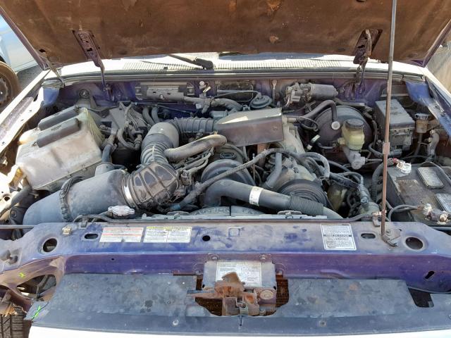 1FTCR10A2TUA62451 - 1996 FORD RANGER BLACK photo 7