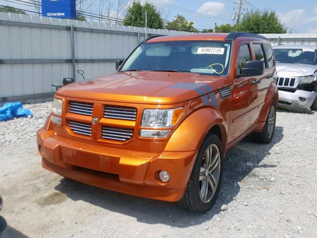 1D4PU6GX6BW564053 - 2011 DODGE NITRO DETO ORANGE photo 2