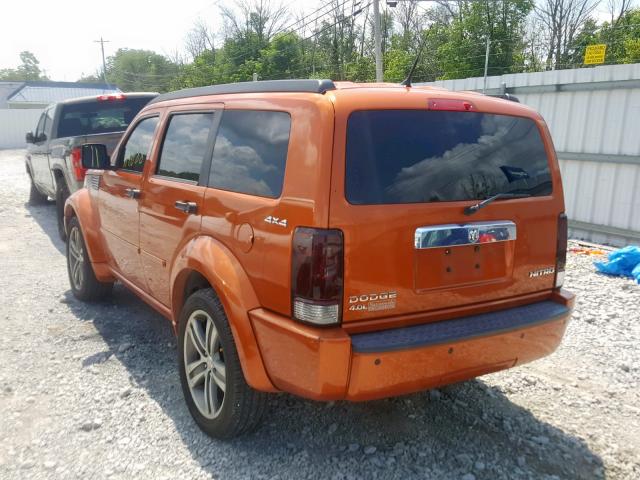 1D4PU6GX6BW564053 - 2011 DODGE NITRO DETO ORANGE photo 3