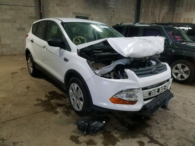 1FMCU0F72DUA83396 - 2013 FORD ESCAPE S WHITE photo 1