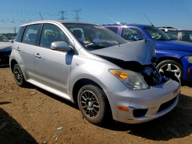 JTKKT624460153985 - 2006 TOYOTA SCION XA SILVER photo 1