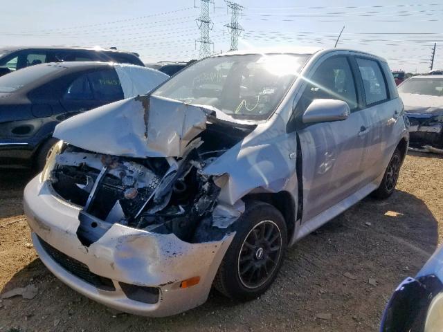 JTKKT624460153985 - 2006 TOYOTA SCION XA SILVER photo 2