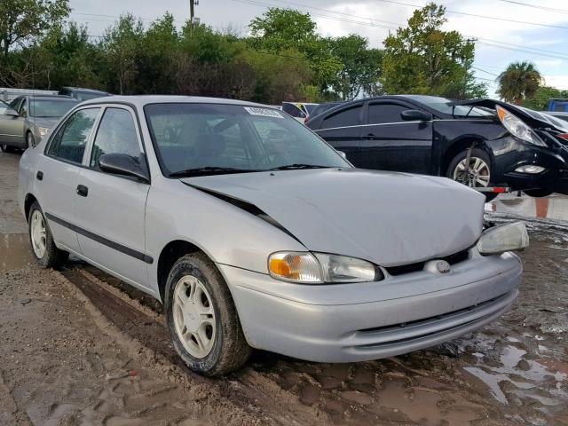 1Y1SK52812Z409945 - 2002 CHEVROLET GEO PRIZM SILVER photo 1