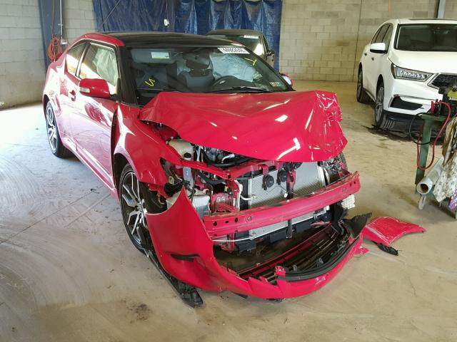 JTKJF5C73FJ003124 - 2015 TOYOTA SCION TC 红色 照片 1