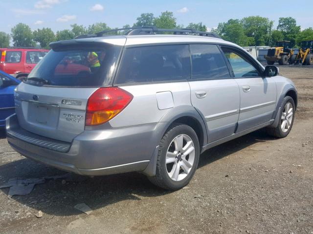 4S4BP67CX64353429 - 2006 SUBARU LEGACY OUT SILVER photo 4