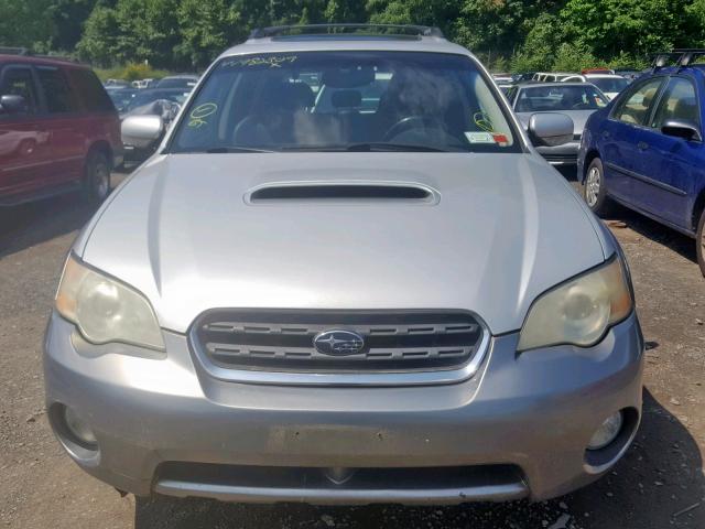 4S4BP67CX64353429 - 2006 SUBARU LEGACY OUT SILVER photo 9